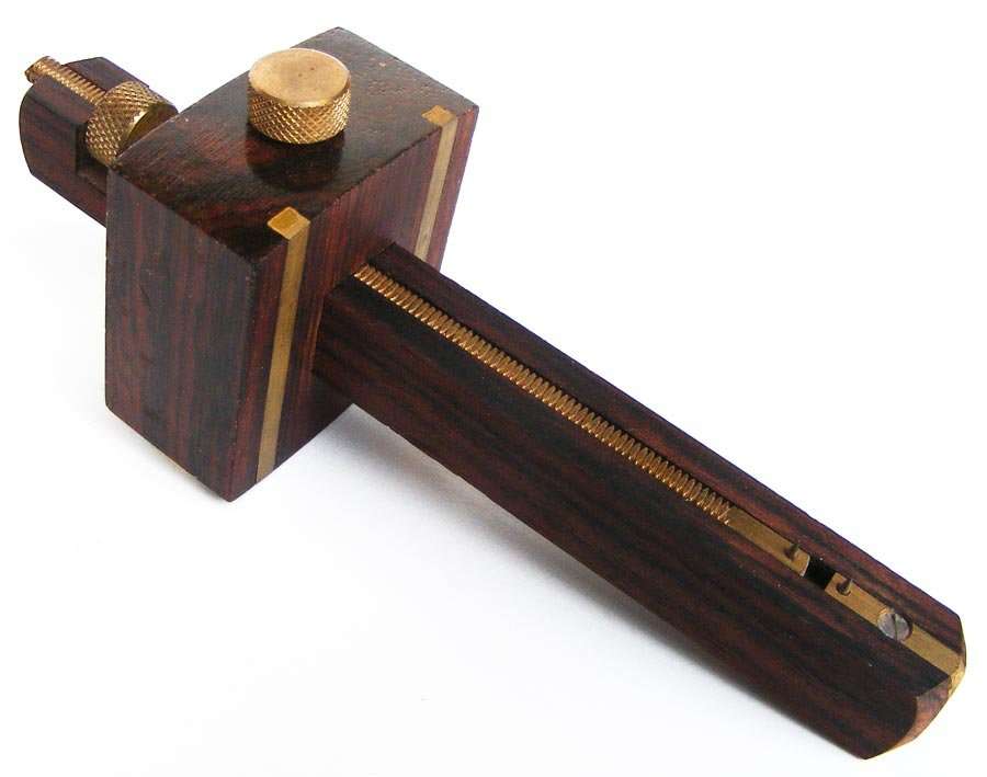 Scarce vintage Mawhood Palmtree Rosewood/brass Mortice and Marking Gauges - Great condition