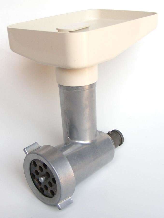 Kenwood Chef mincer attachment- Complete with coarse and fine screens