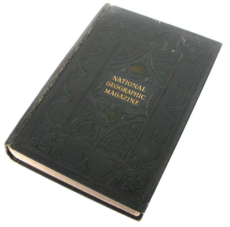 Rare Collectable National Geographic Book 1954 Vol 105 - This is a book, not a binder with mags!