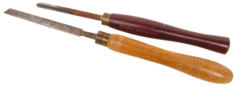 Lot Of 2 Lathe Chisels - Marples & Sons and Record