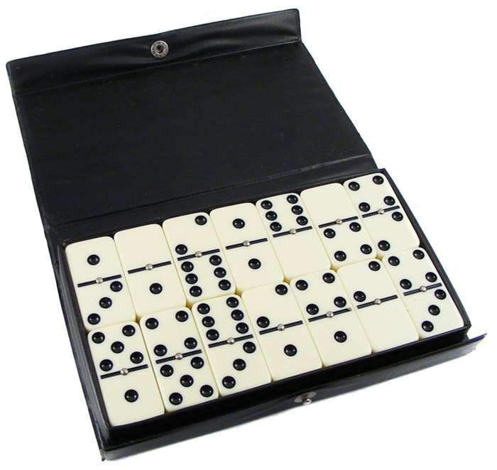 Good Quality Vintage Domino set from 1970's - Great unused condition