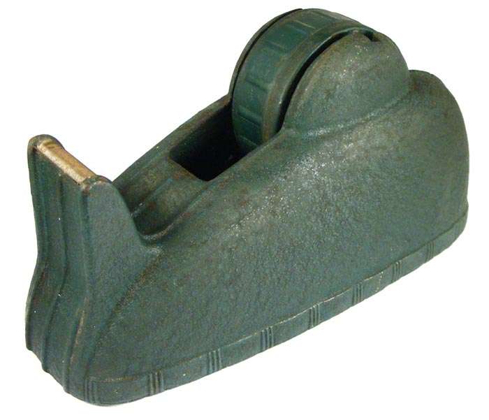 Antique Cast Iron Tape Dispenser!