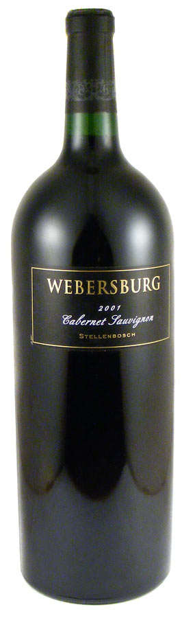 1.5L Magnums - 2001 Vintage Webersburg Cabernet Sauvignon dry red wine - collectable