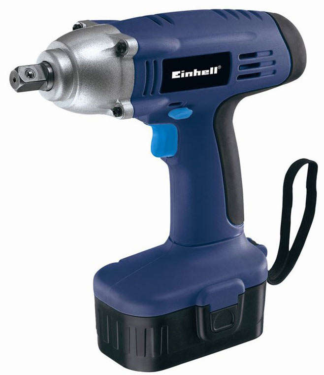 New Einhell Cordless 18V  Rechargeable Impact Wrench/Driver in Case - Electronic speed control etc.