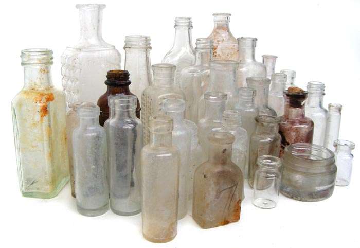 Large Collection of 30+ Vintage and Antique bottles!