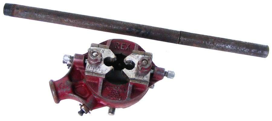 Pipe Thread Cutter - Miyagawa Tool Works - Rex - working condition