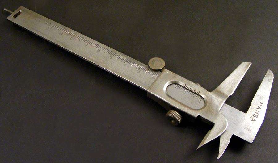 Vintage Hansa Vernier Caliper- good condition - well made old tool