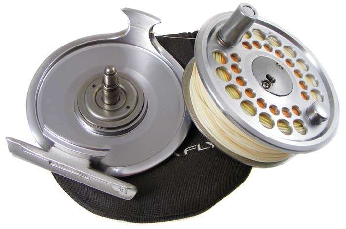 Shimano Ultegra 56 Fly fishing reel - Filled with fly line and backing - good condition
