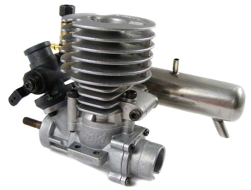 .15 Toki XRC Nitro Engine with exhaust for cars and planes - 2.5cc - New old stock