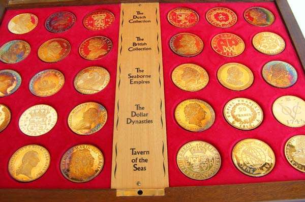 Gold Plated .925 Silver Cape Coin Heritage Collection - only 5000 minted - over 1kg pure silver