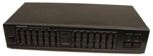 Vintage Kenwood 2 channel graphic equalizer - good and working condition