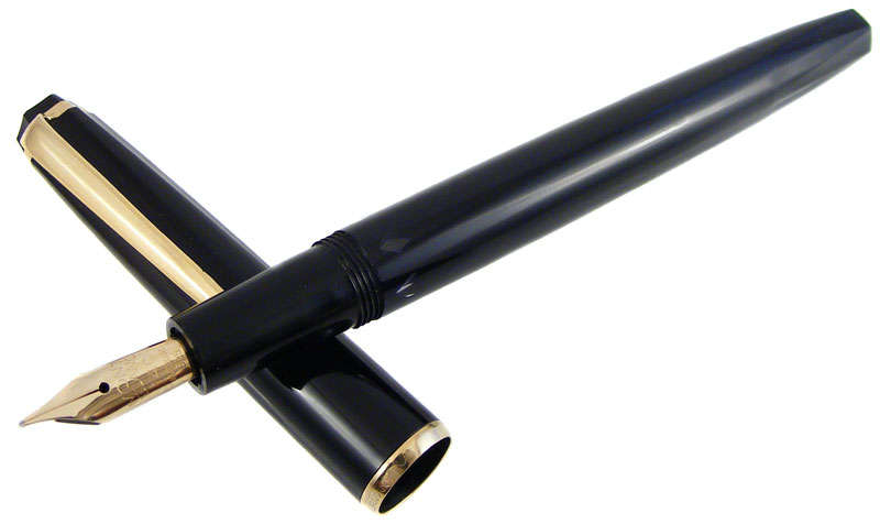Mint UNUSED 1970's MontBlanc Mont Blanc Monte Rosa Piston Filler Fountain Pen with 14C EF nib! !