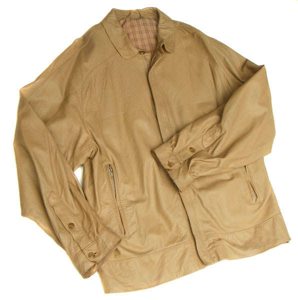 German made Genuine Leather Jacket size M-L - see detailed measurements in listing