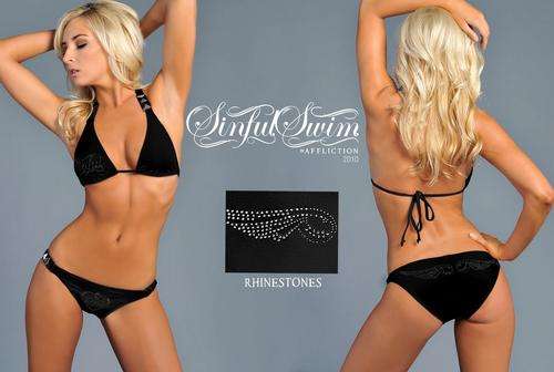 Stunning Black Sinful Bikini