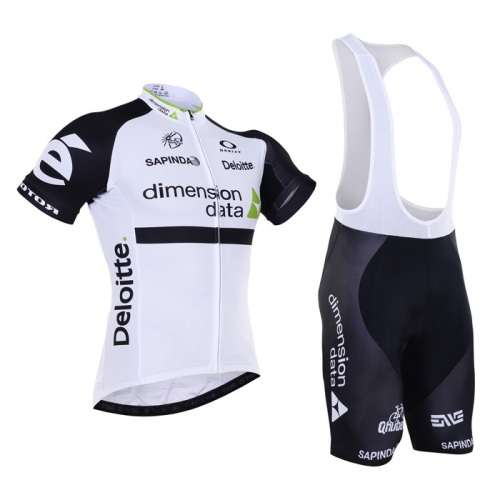 Dimenson Short Sleeve Cycling Shirt And Bib Short Cycling Team Kit