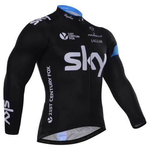 Sky long sleeveCycling Jersey. 2XL in stock