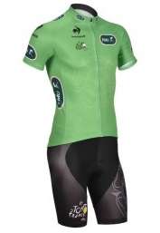 Tour de France Green Cycling Kit
