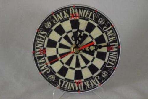 CD Clock - Jack Daniels Dartboard