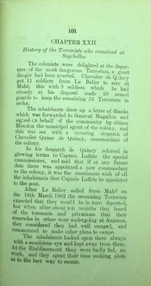 The History of Seychelles. 2 volume set.c.1940