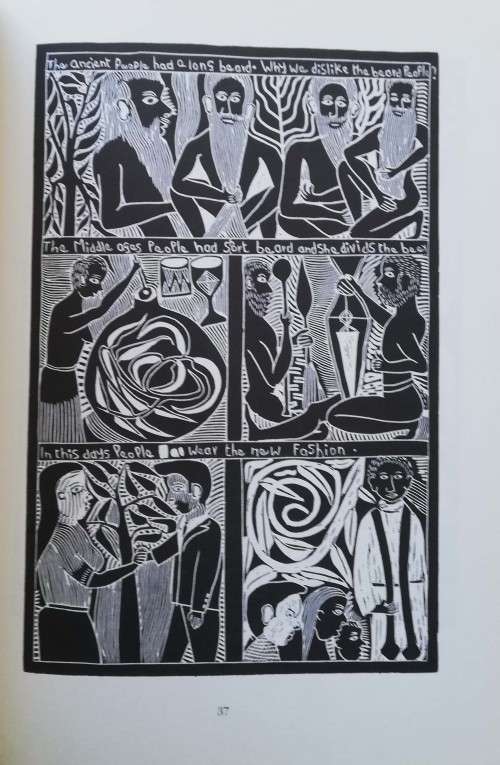 The African Dream. Visions of Love and Sorrow: The art of John Muafangejo. C.1992