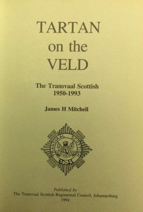 Two books on the Transvaal Scottish that were out of the library of Peter Digby.