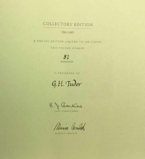 The Life and Work of Thomas Baines. C.1995. De Luxe Edition