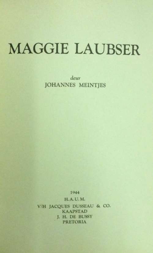 Maggie Laubser. c.1944.