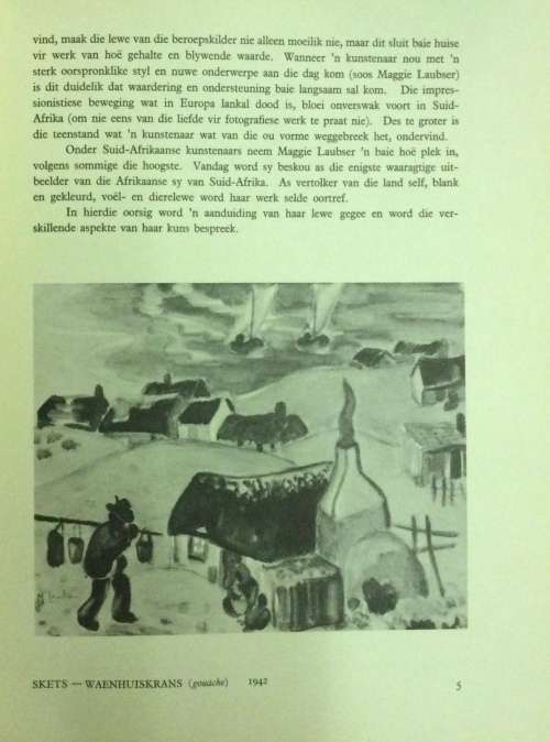 Maggie Laubser. c.1944.