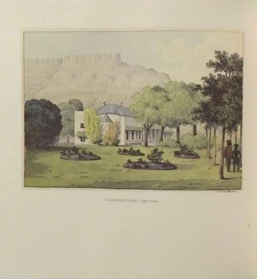 Cape views and costumes. Brenthurst  Series 3. Watercolours by H.C. de Meillon