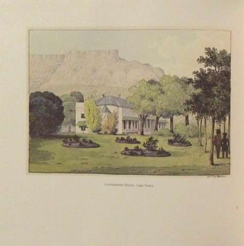 Cape views and costumes. Brenthurst  Series 3. Watercolours by H.C. de Meillon