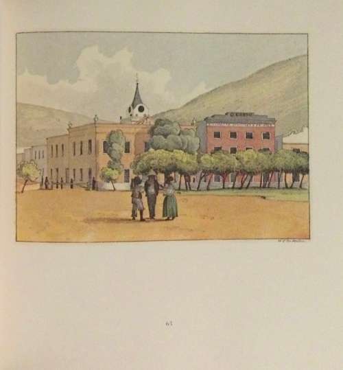 Cape views and costumes. Brenthurst  Series 3. Watercolours by H.C. de Meillon