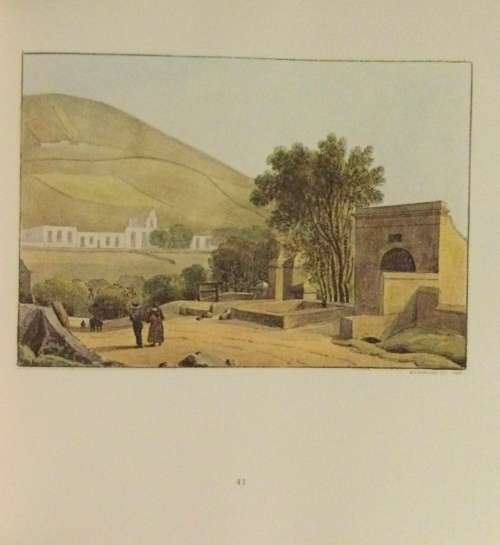 Cape views and costumes. Brenthurst  Series 3. Watercolours by H.C. de Meillon