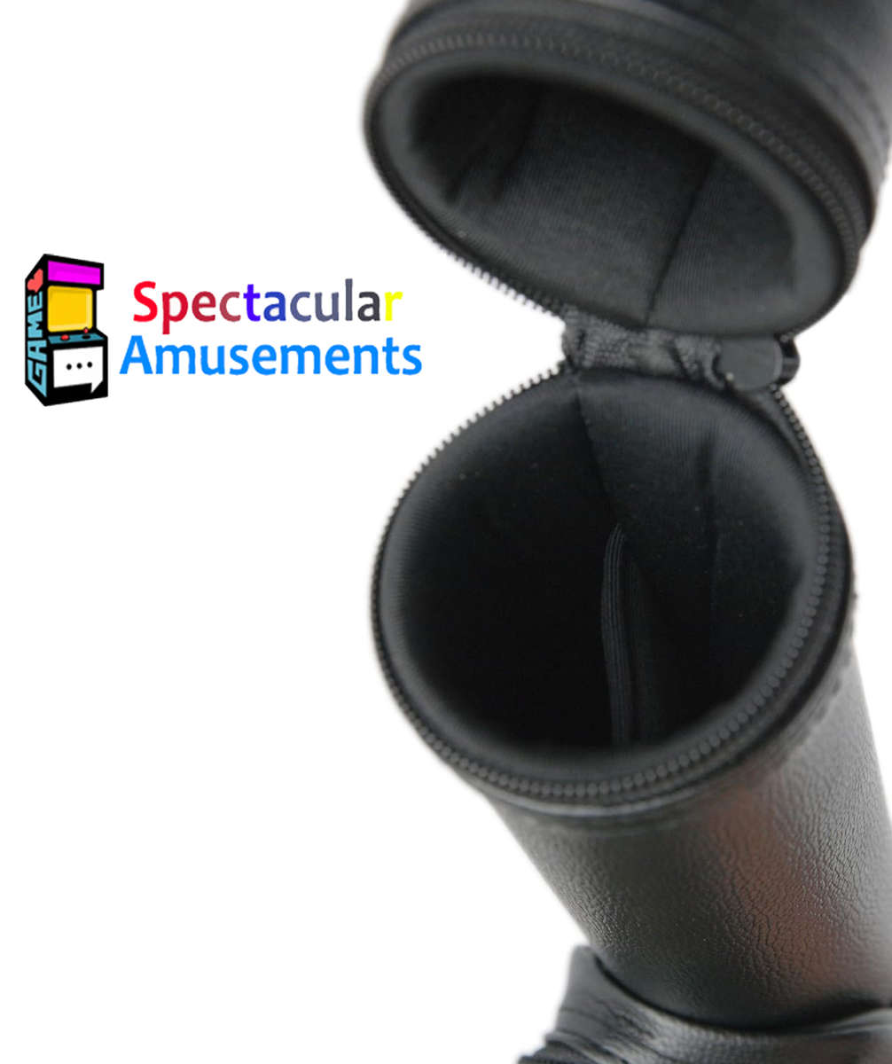 Pool Cue Case Leather Tube (Fits 2 Cues)