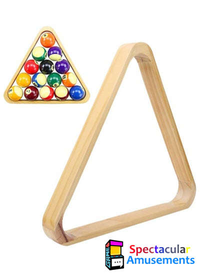 Pool Table Triangle Wooden