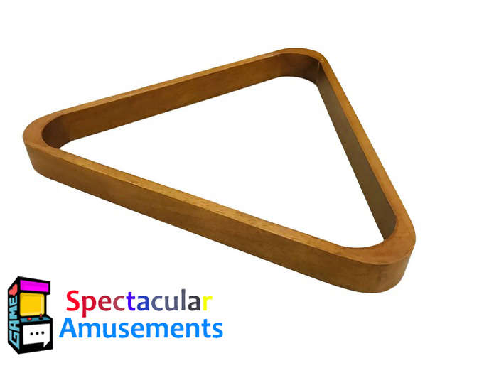 Pool Table Triangle Wooden
