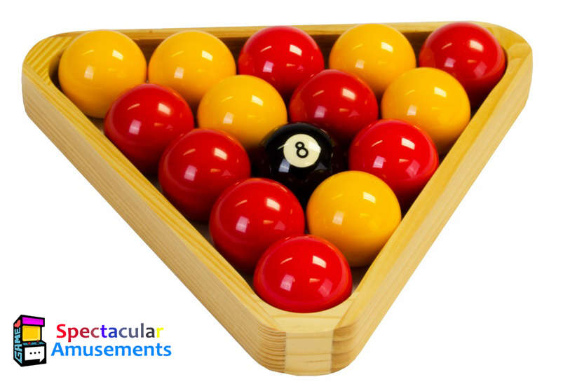 Pool Table Triangle Wooden