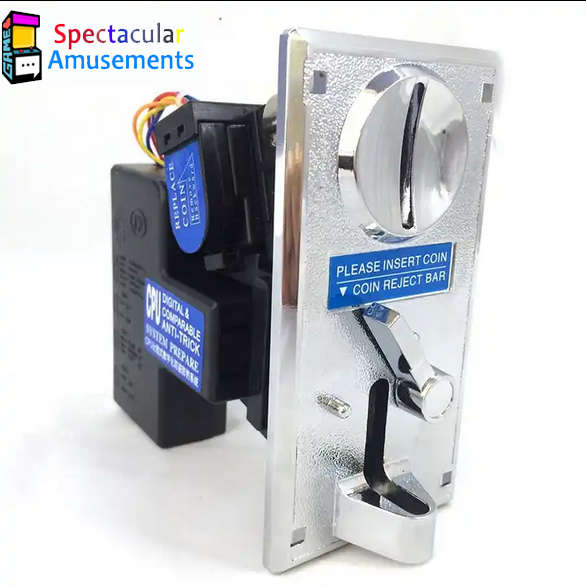 Arcade Coin Mech Coin Acceptor  (Single Coin) For Arcade / Vending
