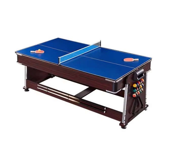 Pool Table Airhockey Table Tennis Dinning Table (4 in 1)