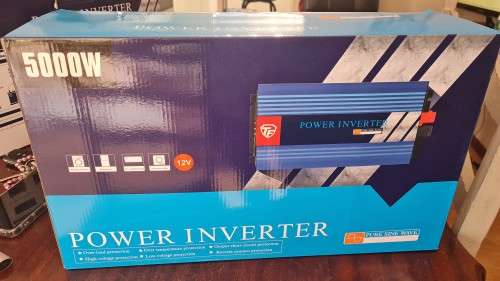 4000W Pure Sine Wave Power INVERTER - 12V DC TO 220V AC