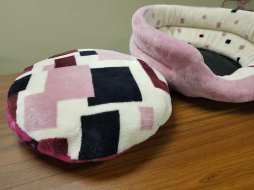 Mink Pet Bed & Cushion for dog & cat