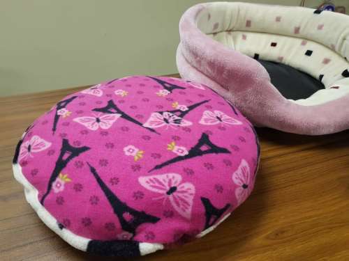 Mink Pet Bed & Cushion for dog & cat