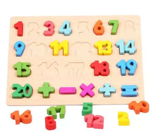 Puzzle with numbers