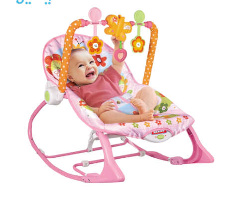 Toddler Baby Rocker[Pink ]