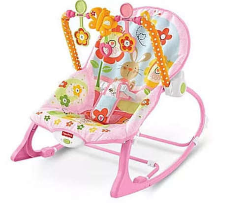 Toddler Baby Rocker[Pink ]