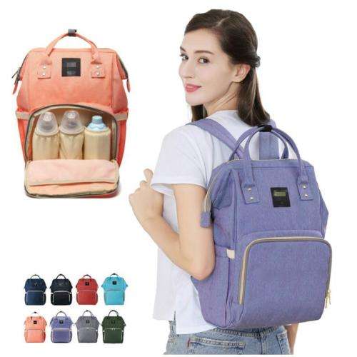 Mummy Bag Multi-Function Waterproof Travel Backpack Nappy Bags Baby Care