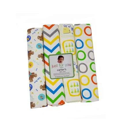 4pcs/pack 100% Cotton Supersoft Flannel Baby Blanket,baby Receiving Blanket Bedsheet