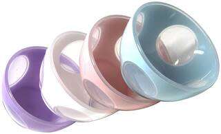 Premium Quality Unbreakable Crystal Bowls Set of 4 Colorful Bowl