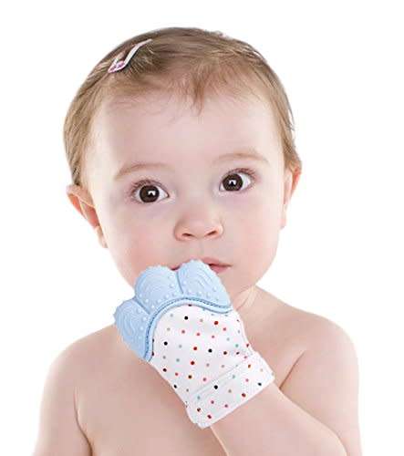 BABY GUM GLOVES TEETHING MITTEN