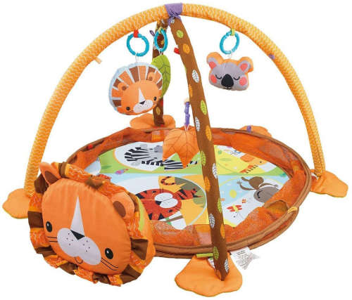 3 in 1 Baby Activity Gym and Ball Pit Play Mat, Lion