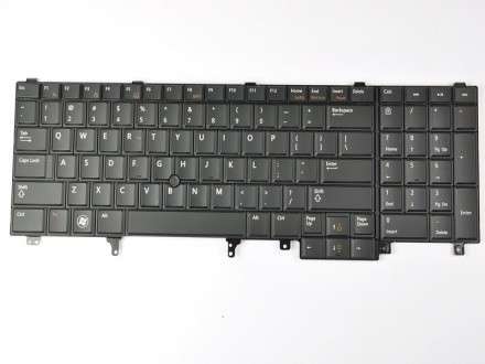 DELL LATITUDE E6520 SERIES REPLACEMENT LAPTOP KEYBOARD IN BLACK